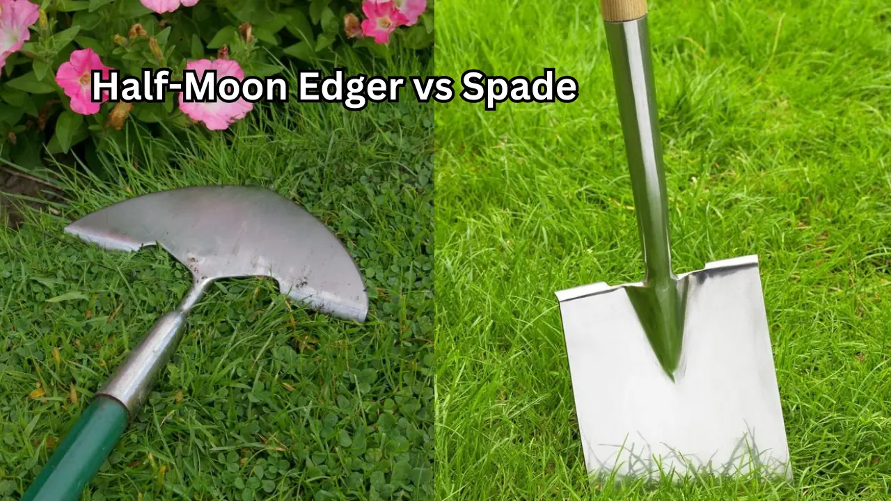 Half-Moon Edger vs Spade